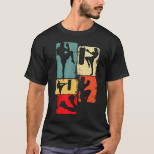 Kickboxen Kickboxer Karate Taekwondo Jungen Kinder T-Shirt