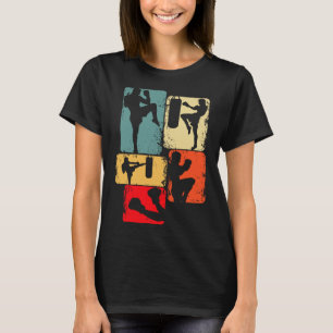 Kickboxen Kickboxer Karate Taekwondo Jungen Kinder T-Shirt
