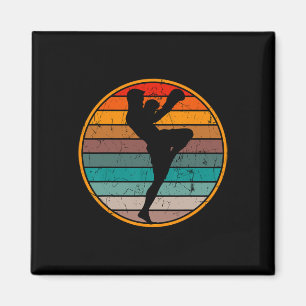 Kickboxen Kickboxer Muay Thai Karate Boxen MMA Magnet