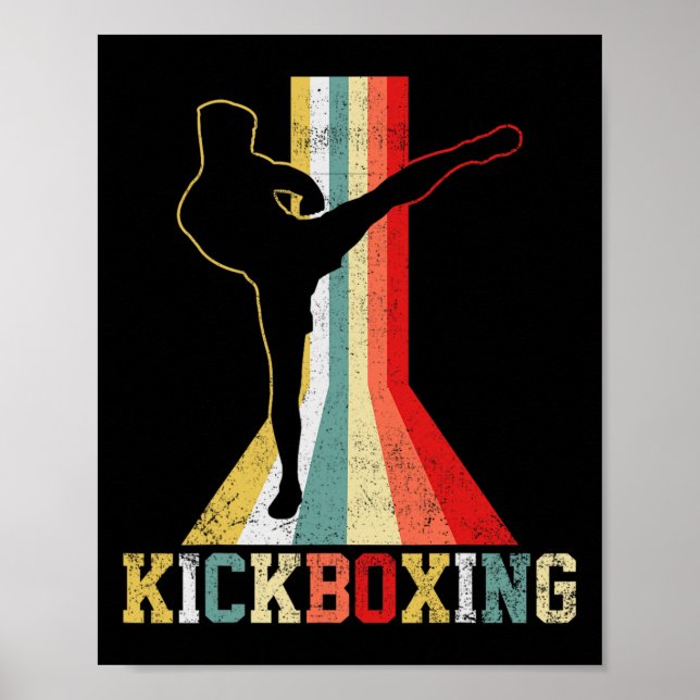 Kickboxen Kickboxer Vintage _1  Poster (Vorne)
