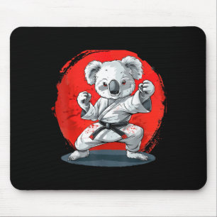 Kickboxen Koala Taekwondo Karate MMA Lustig Mousepad