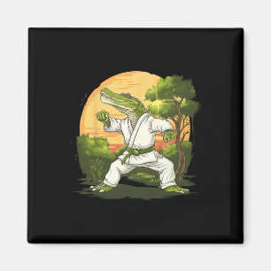 Kickboxen Krokodil Taekwondo Karate Mma Lustig Ma Magnet