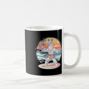 Kickboxen Lama Tropischer Strand Taekwondo Judo Al Kaffeetasse