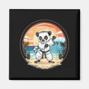 Kickboxen Lemur Kampfsport Karate Jiu-Jitsu MMA Magnet