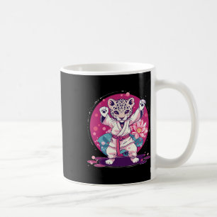 Kickboxen Leopard Taekwondo Karate Mma Kampfsport Kaffeetasse