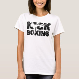 Kickboxen Mentalität eines furchtlosen Kriegers T-Shirt