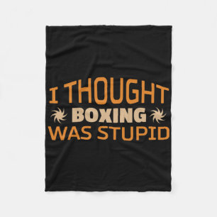 Kickboxen Muay Thai Boxen _1  Fleecedecke