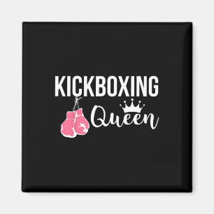 Kickboxen Queen Fitness Gym Motivational Magnet