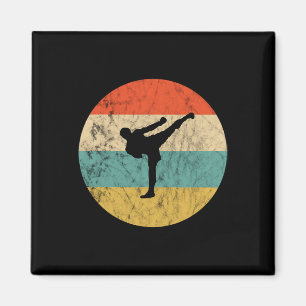 Kickboxen Sonnenuntergang Mma Kickboxen Karate Leh Magnet