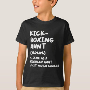 Kickboxen Tante Definition Lustig Sport Martial Ar T-Shirt