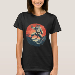 Kickboxen Tiger Natur Kickboxen Taekwondo Tiger T-Shirt