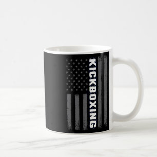 Kickboxen USA Amerikanische Flagge Geschenk Martia Kaffeetasse