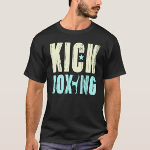Kickboxen Verteidigung Kick Schlag Karate Fliegend T-Shirt