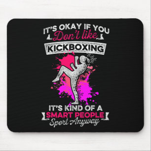 Kickboxen wie Kick-Boxen-Training Mousepad