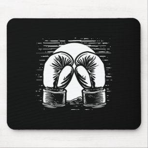 Kickboxen Zeichnen Selbstverteidigung Mousepad