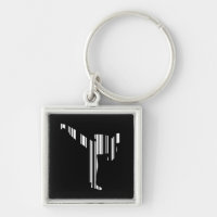 KICKBOXER BAR CODE-Kickboxing Strichcode-Muster