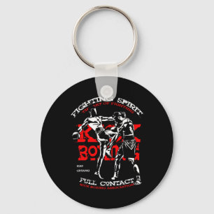 Kickboxer-Design für MMA-Fans Schlüsselanhänger
