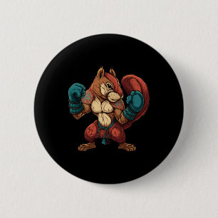Kickboxer-Eichhörnchen-Boxhandschuhe Mma Kickbo Button