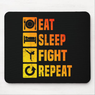 Kickboxer Herren Kickbox Kickboxen Boxen Mousepad