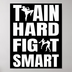Kickboxer Kickboxen Muay Thai Thai Boxen Mma Fig Poster