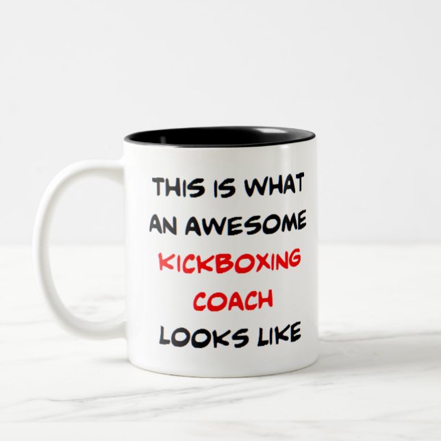 Kickboxer, phantastisch zweifarbige tasse (Links)