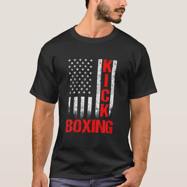 Kickboxing Brain Kick Boxing Workout T-Shirt (Vorderseite)