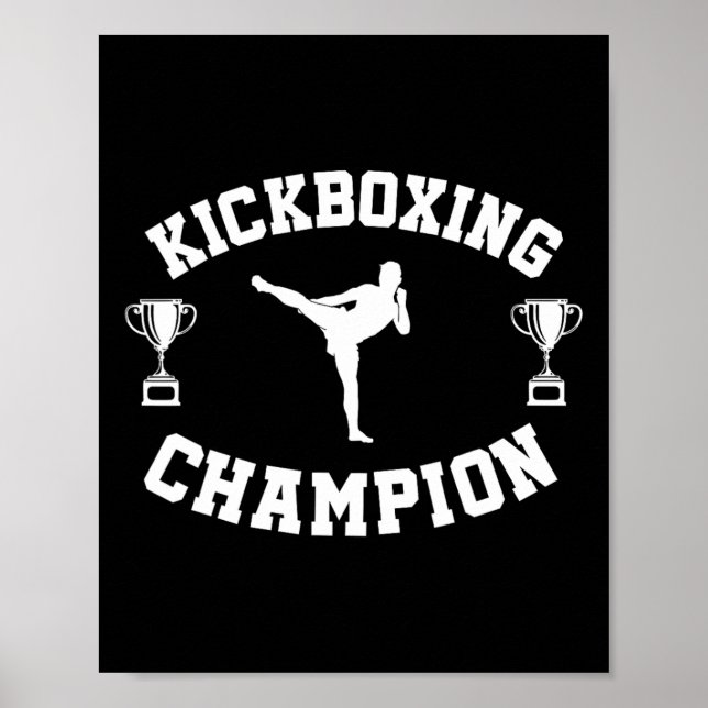 Kickboxing Champion  Poster (Vorne)