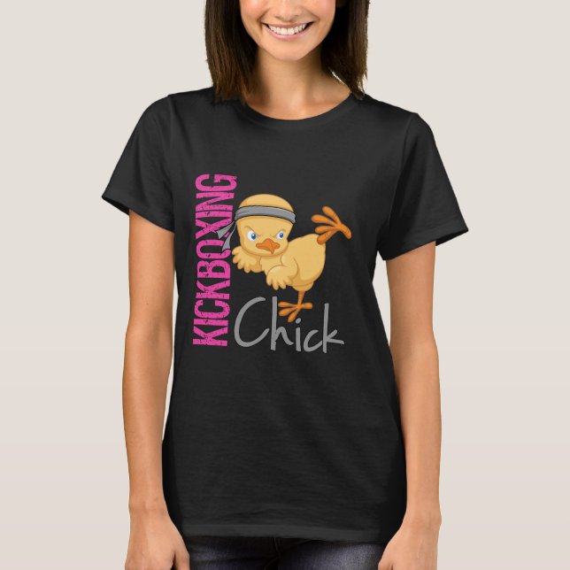 Kickboxing Chick T-Shirt (Vorderseite)
