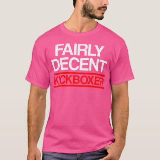 Kickboxing - Dekoratives Kick Boxing Workout T-Shirt