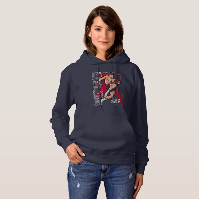 Kickboxing | Frauen Hoodie (Vorne ganz)