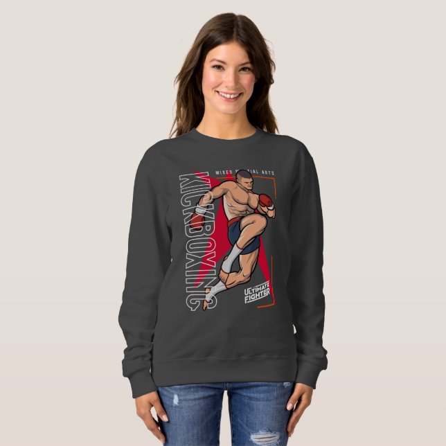 Kickboxing | Frauen Sweatshirt (Vorne ganz)