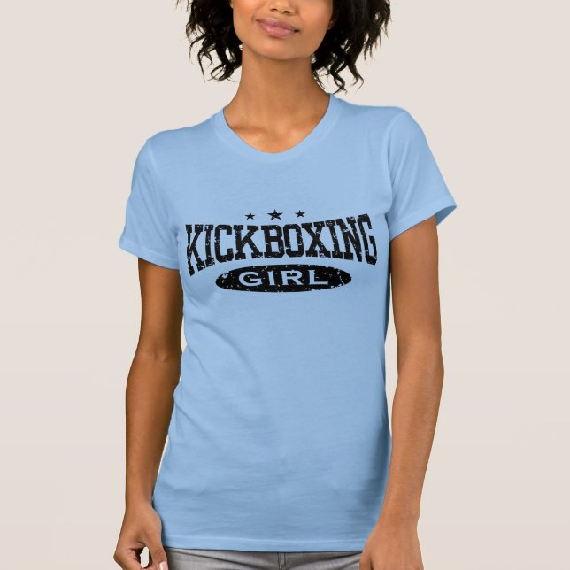 Kickboxing Girl T-Shirt (Vorderseite)