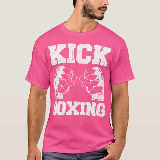 Kickboxing-Hand-Kickboxing T-Shirt (Vorderseite)