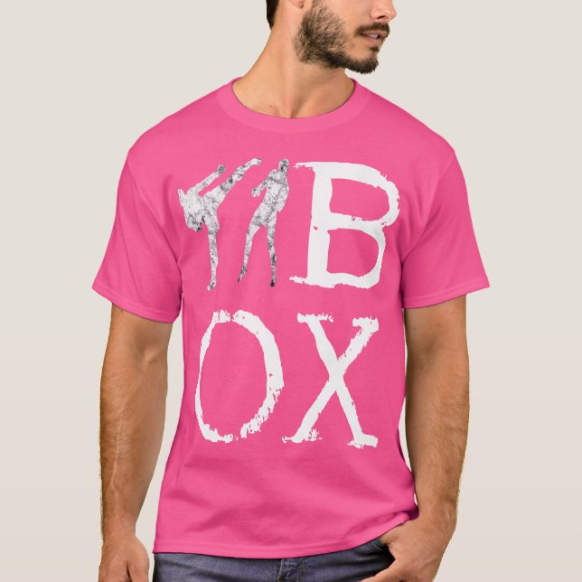 Kickboxing Hoher Kick Boxing Tkw Mixed Martial Art T-Shirt (Vorderseite)