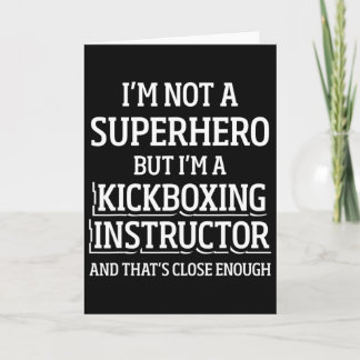 Kickboxing Instructor Kick Boxing Workout _5  Karte