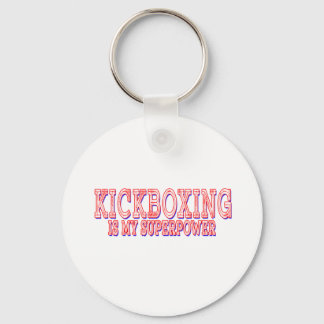 Kickboxing ist meine Supermacht Schlüsselanhänger