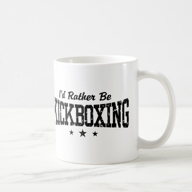 Kickboxing Kaffeetasse (Rechts)