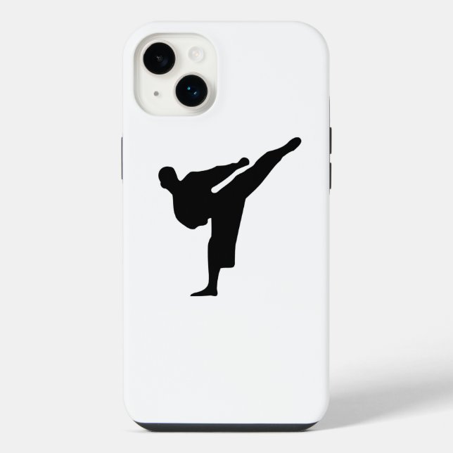 Kickboxing - Karate iPhone Case Hülle (Rückseite)