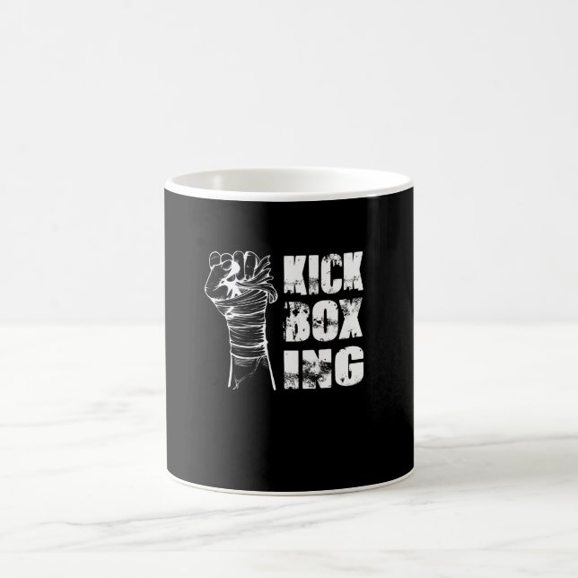 Kickboxing Kickboxer Geschenke Kaffeetasse (Mittel)
