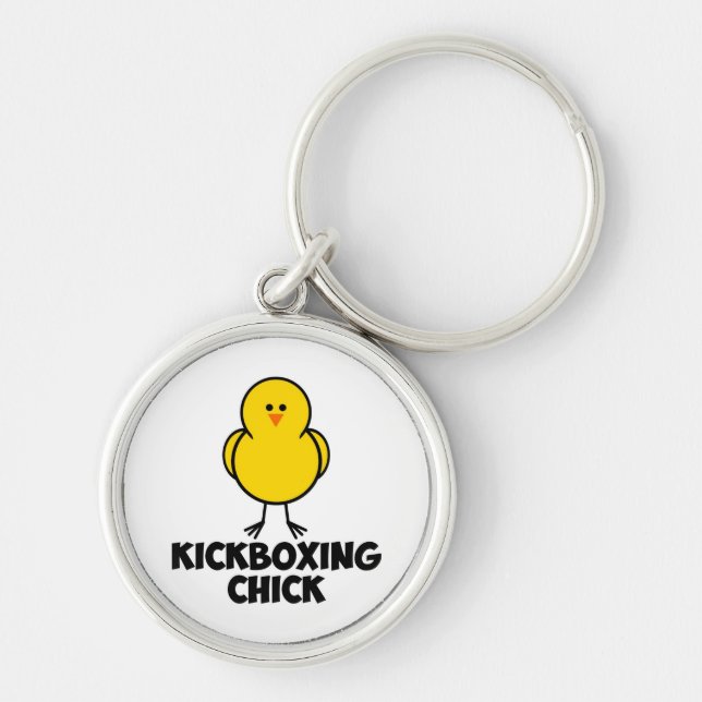 Kickboxing Küken Schlüsselanhänger (Vorne)