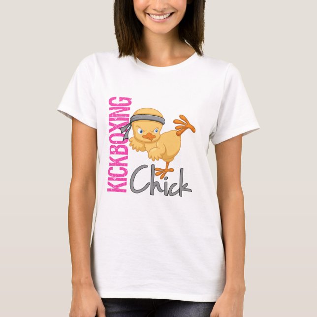 Kickboxing Küken T-Shirt (Vorderseite)