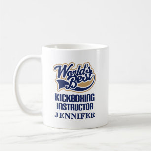 Kickboxing Lehrer-personalisiertes Tassen-Geschenk Tasse