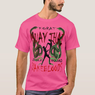 Kickboxing Muay Thai für Frauen und Männer T-Shirt