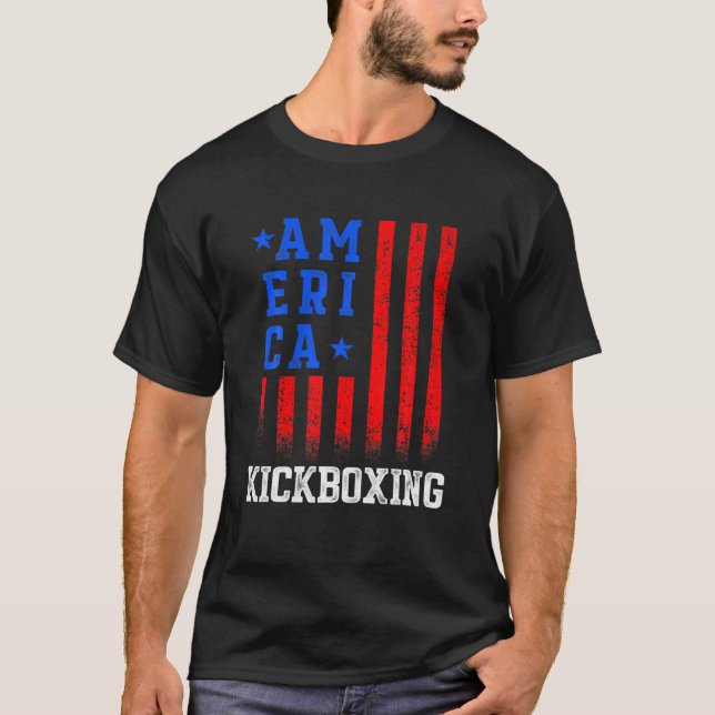 Kickboxing Planning Kick Boxing Workout T-Shirt (Vorderseite)