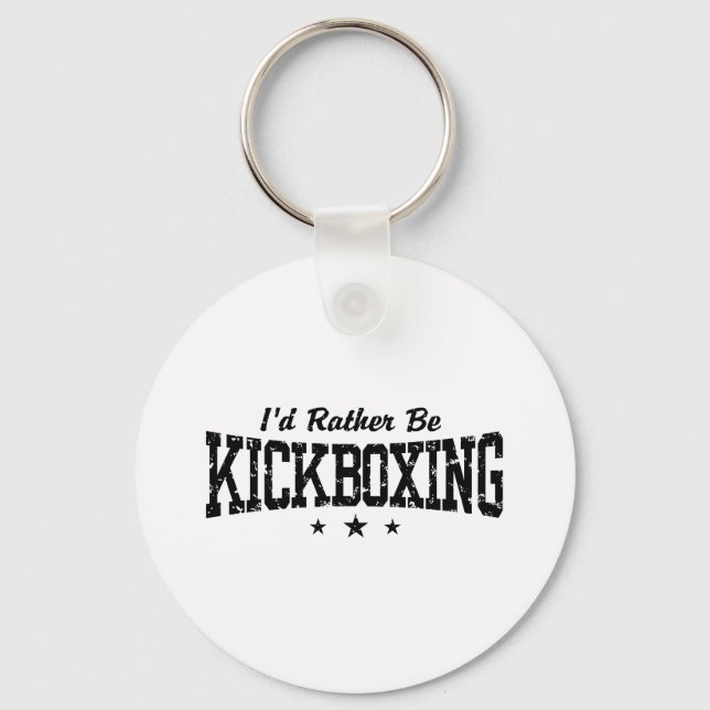 Kickboxing Schlüsselanhänger (Vorderseite)