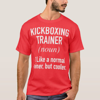 Kickboxing-Trainer definiert T-Shirt