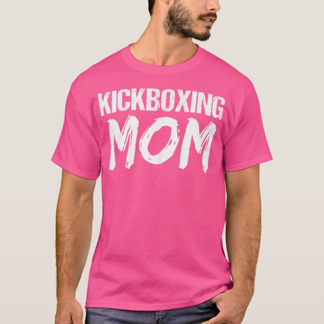 Kickboxing-Workout-Kickboxing-Mama T-Shirt (Vorderseite)