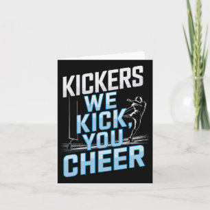 Kickers We Kick Karte