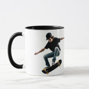 Kickflip in die Mondbahn Tasse