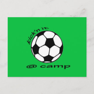 Kickin' it @ Camp Postkarte